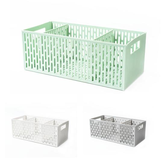 Отделение для хранения вещей с ручкой, аккуратно расположенная сливная корзина с отделениями для фруктов для кухни