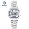 [Часы Volkswagen] Часы Volkswagen Унисекс Цифровые Металлические Часы VW-Beetle2-SV