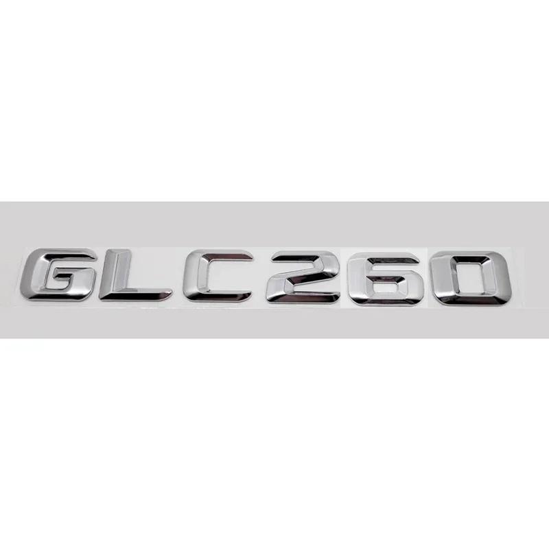 3D Наклейка с буквой/цифрой на заднюю часть автомобиля для Mercedes Benz GLC43 GLC63 GLC200 GLC260 GLC300, Аксессуары для стайлинга