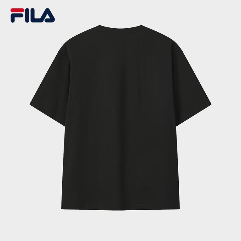 Fila Унисекс Классическая футболка с коротким рукавом и логотипом