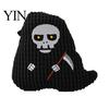 Halloween Pet Toys for Dogs Dog Squeaky Chew Toy, Funny Pumpkin Grim Reaper Spider Ghost Durable Aggressive Chewers Plush Stuffed Toy Small,