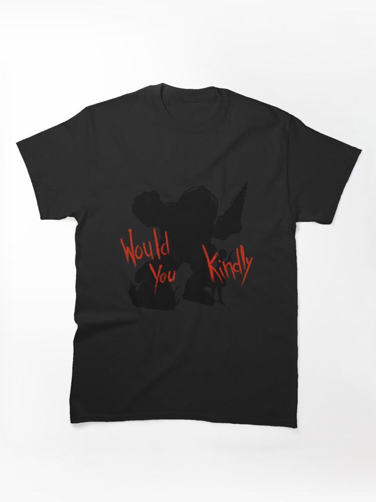 BioShock Would You Kindly Silhouette Classic T-Shirt