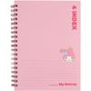 Sanrio 4 Index Note My Melody, Pink, 1 Piece