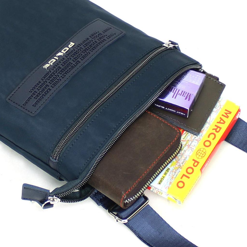 Сумка через плечо Crespa Зеленая [Police] PA-64003