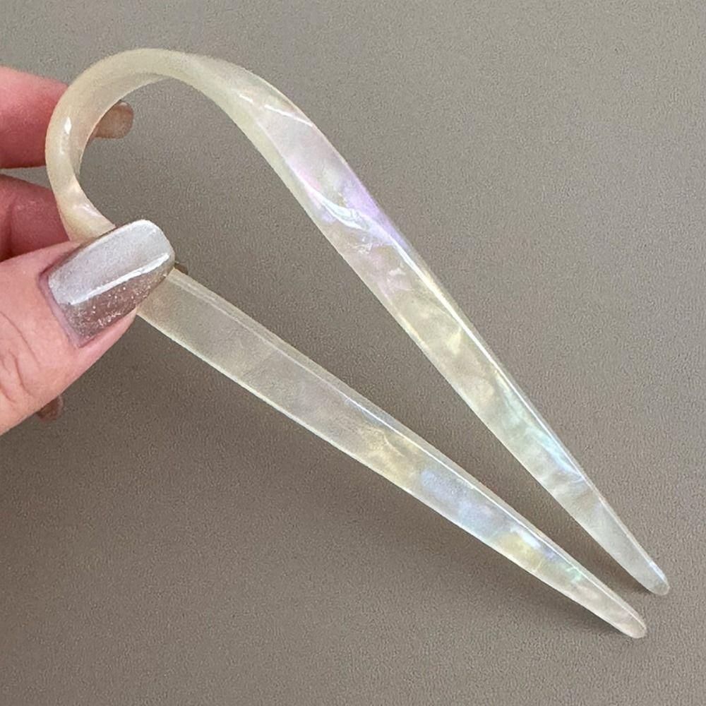 U-образная вилка для волос повязки на голову палочки для волос инструмент для прически шпилька для женщин/девочек