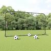 VidaXL Black Football Rebound Net 366x90x183 Cm HDPE, Net, Sports Net, Football Equipment, Equipment 93762