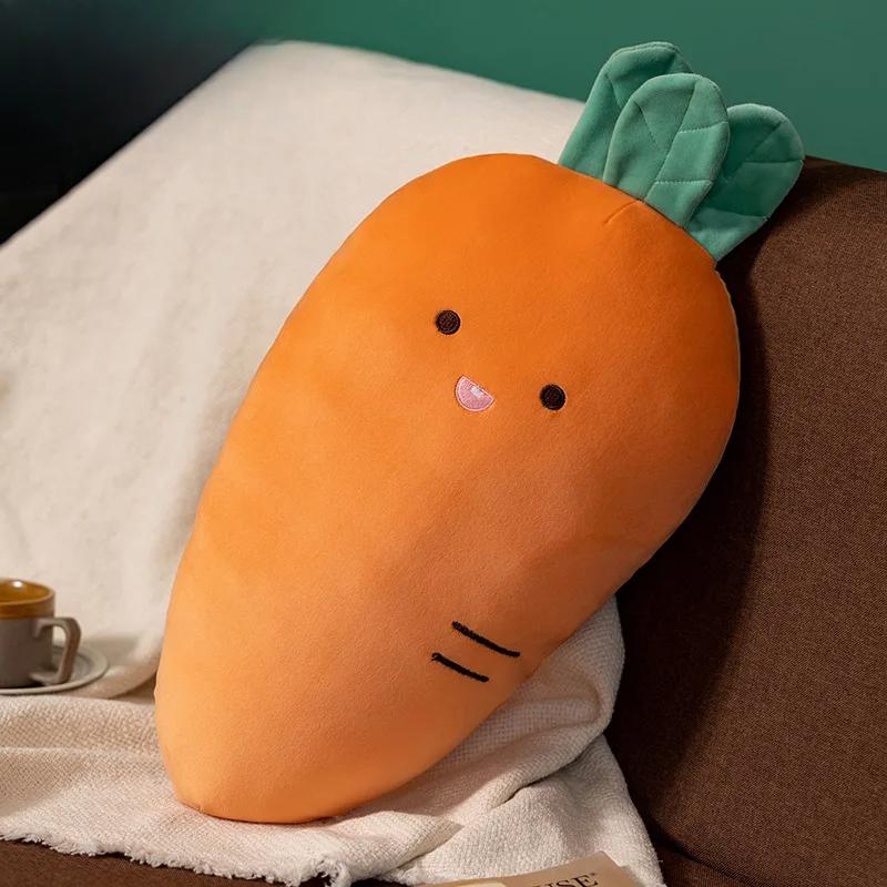 Мягкая кукла авокадо, обед, сон, банан, морковь, плюшевая подушка, грибная подушка, кукла, подарок на день рождения девочки