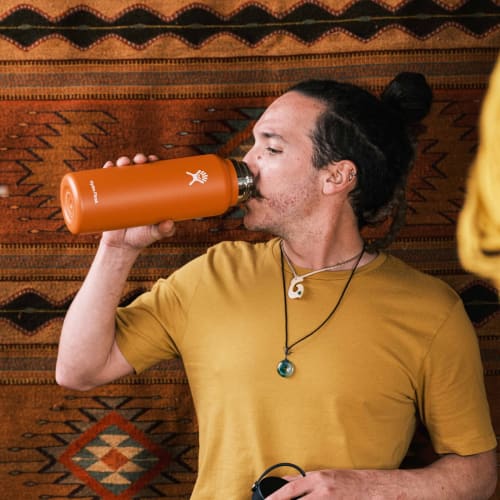 Wide Mouth 32oz 946ml Fur Stainless Steel Water Bottle (Official Japanese Product)