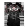 Летняя футболка с 3D принтом Дьявола Сатаны, мужская футболка с коротким рукавом, модный Харадзюку, хип-хоп, повседневная, унисекс, уличная одежда