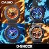 Casio Мужские часы G-SHOCK GA-100FL-1AJF [G-SHOCK Flame inside Series] Круглые часы из черной смолы