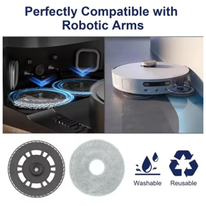 Оригинальный поддон для швабры для dreame L20 Ultra/L30 Ultra/X40 Ultra/X30 Master Один поддон для швабры Держатель для швабры Крепление Запасные аксессуары