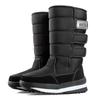 Trendy Men's Mid-calf Boots Outdoor Waterproof Snow Boot Plush Warm Casual Cotton Boots for Men Non-slip Platform Botas Big Size