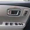 4Pcs Carbon Fiber Interior Door Handle Cover Trim For Honda Pilot 2012-2015