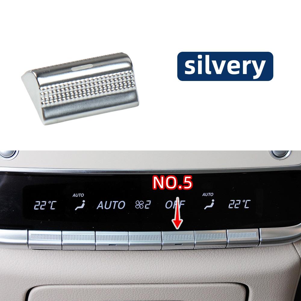 Car Back Seat Climate Control Button For Mercedes Benz W222 S Class S350 S450 Rear Air Conditioner AC Switch Auto Interior Parts