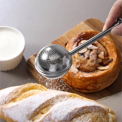 Фильтр для чая из нержавеющей стали, порошок матча, сито для специй, глазурь, сахарный фильтр, ситечко для чая, инструменты для выпечки, кухонные инструменты