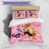 3pcs Custom Name Winx Club Bedding Set Duvet Cover Closure Includes 1 Duvet Cover & 2 Pillowcases for All Seasons Bedroom Decor