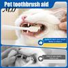 Pet Gum Cleaning Assistant Tooth Brushing Helper, Clear Teeth Aid, Reusable Oral Care Easy Toothbrushing Tool Holds The Lip Aside for Dogs