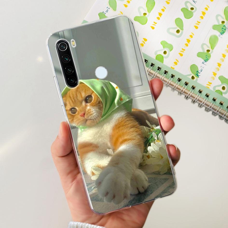 Для Xiaomi Redmi Note 8 Чехол Милый Мультяшный Мягкий Силиконовый Чехлы Для Телефона Для Xiaomi Redmi Note 8T 8 t Чехол На Redmi Note8 Задняя Крышка