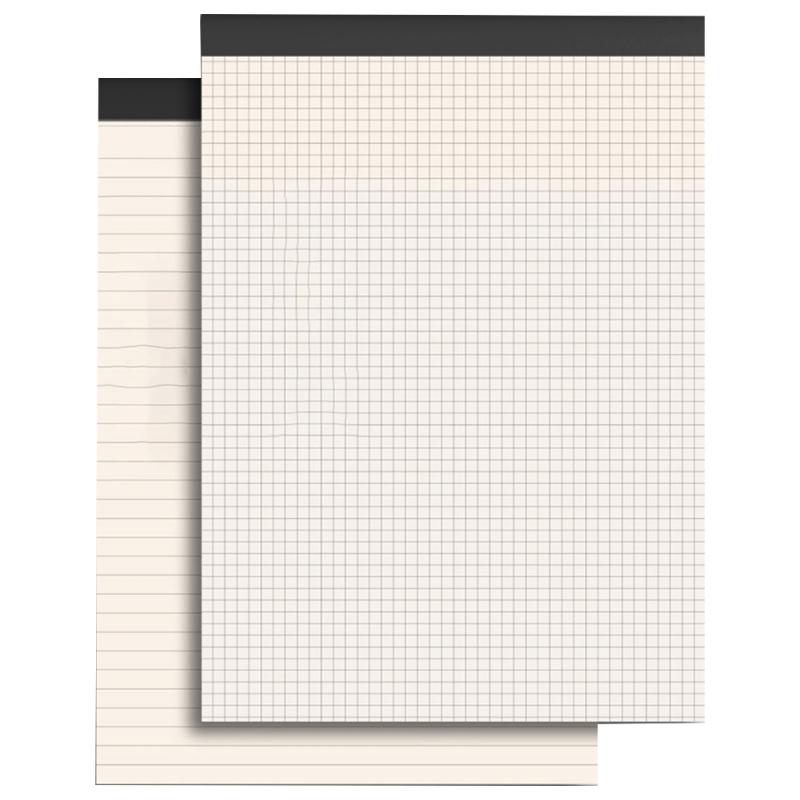 Notebook Perforated Pages Easy Tear Thick Paper Pad Compact Portable Design For Students Professionals