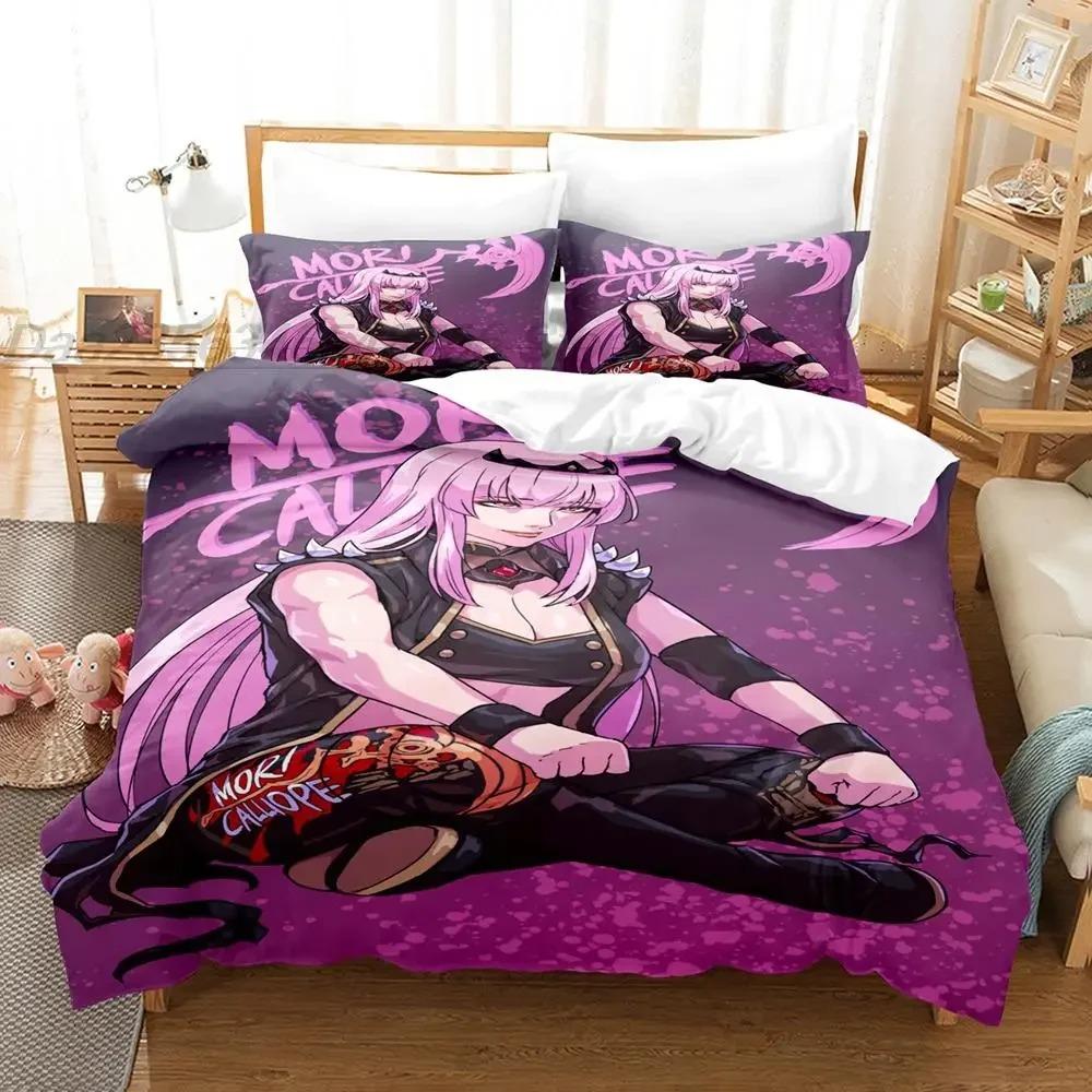 3D Print Anime Pink Girls Neneka Bedding Collection Single Twin Full Queen King Size Bed Collection Adult Kid Bedroom Duvet Cover Sets