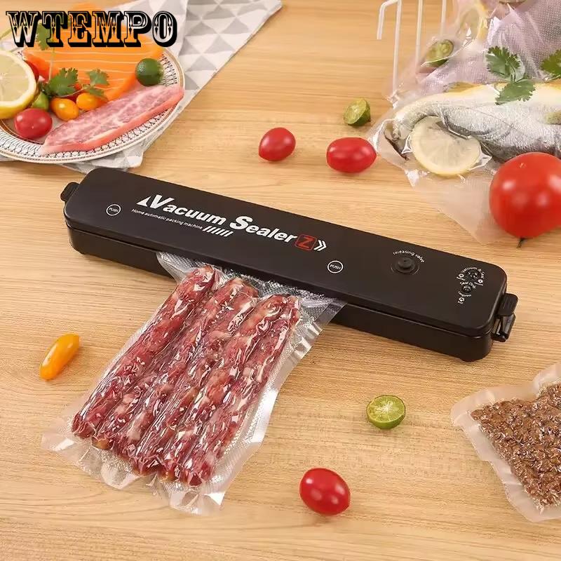 Автоматическая упаковочная машина Пищевая вакуумная упаковочная машина Портативная бытовая вакуумная упаковочная машина для еды Помощник на кухне