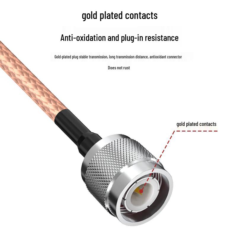 TNC Male to SMA Right-Angle Male RG316 RF Coaxial Cable