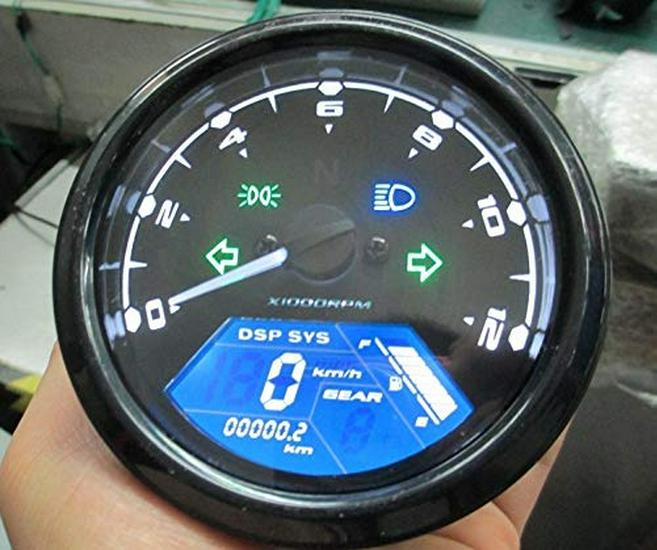 Motorcycle Speedometer and Tachometer Sensor Kit: 2X Magnets & Sensor Wires for Digital ATV Odometer