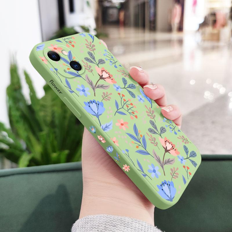 Романтичный Сад Чехол для Телефона Для iPhone 17 17 Air 16 15 14 13 12 11 Pro Max Mini X XR XS MAX Чехол