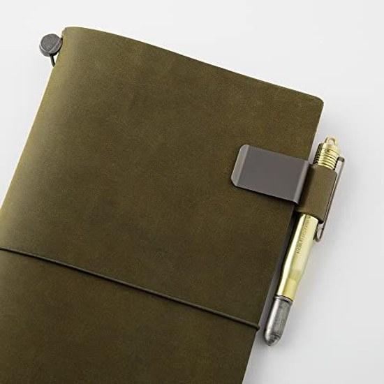 DESIGNPHIL Travelers Company Notebook Pen Holder M Olive