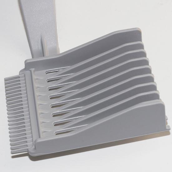 Yousheng 2 шт. профессиональные расчески для стрижки волос с эргономичной ручкой, термостойкие изогнутые расчески для позиционирования, парикмахерский инструмент