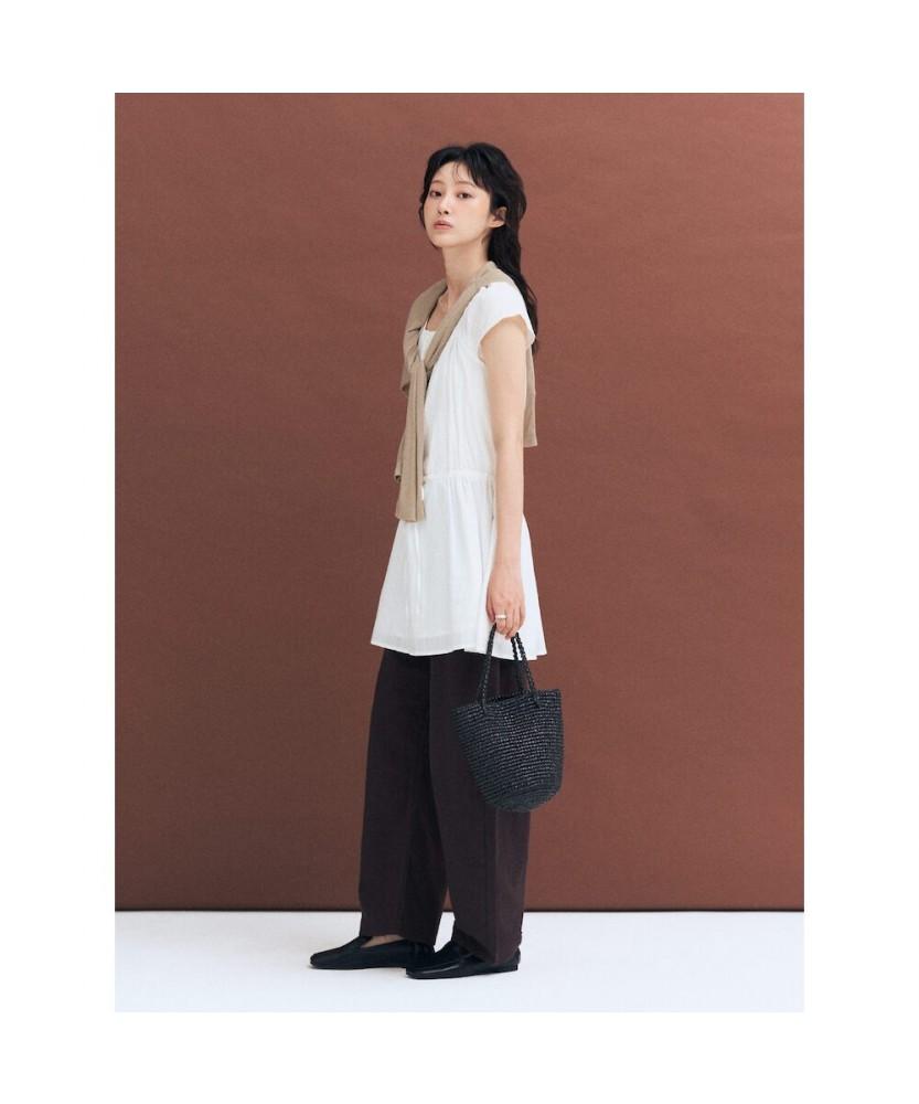 8SECONDS Cap Sleeve Mini Dress White