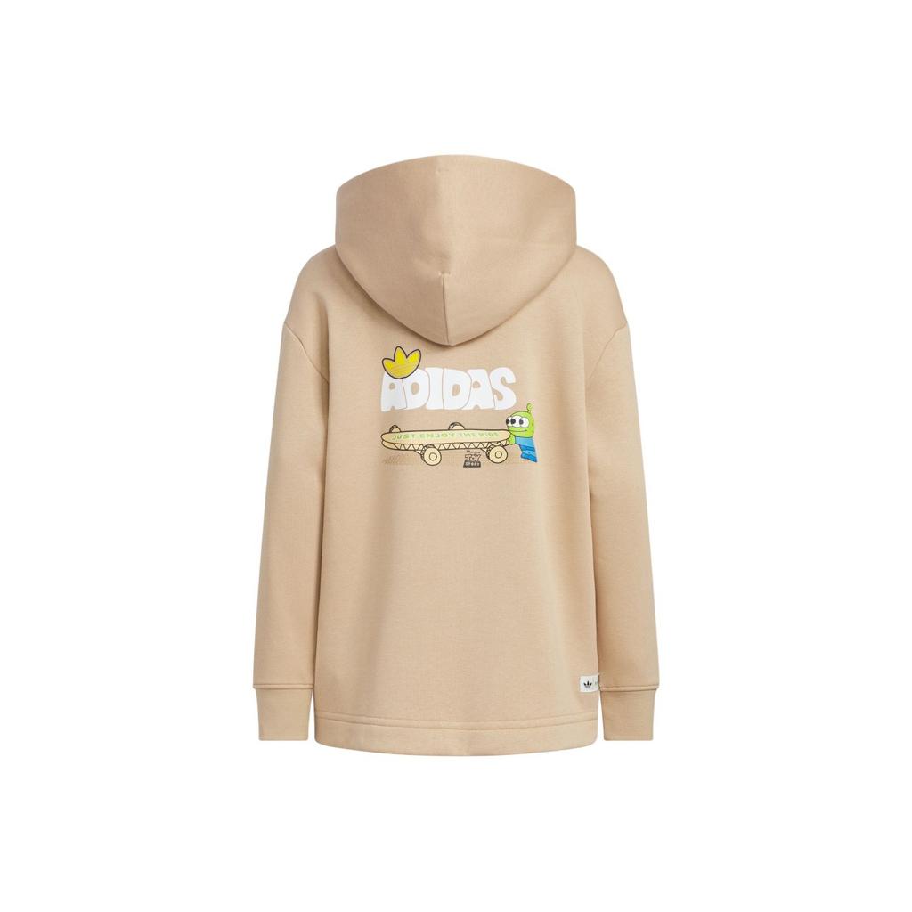 adidas Оригинальные толстовки с капюшоном спортивного стиля Toy Story от коллаборации Originals x Disney для улицы с длинным рукавом для детей KB5149
