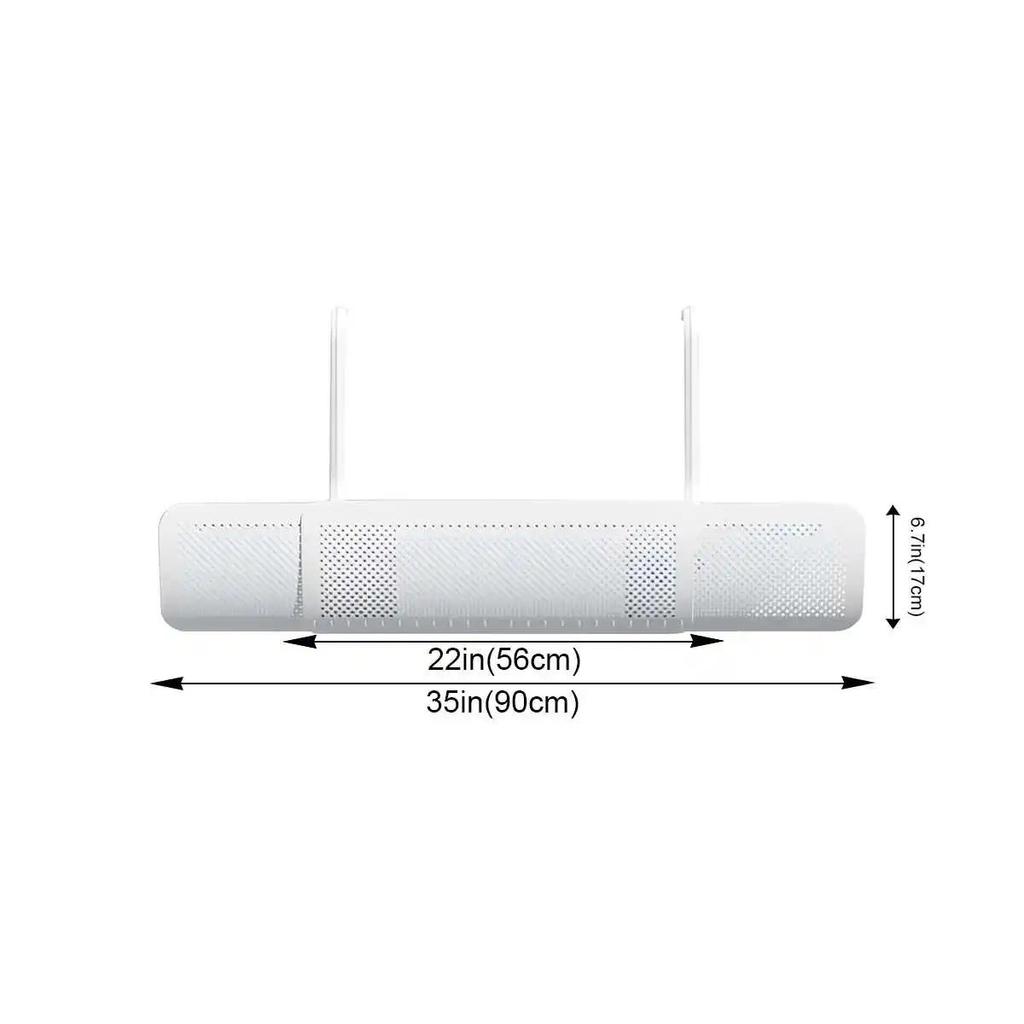 Anti-direct Blowing Air Conditioning Wind Deflector Wall-mounted Outlet Baffle Hanging Conditioning Guide Cover