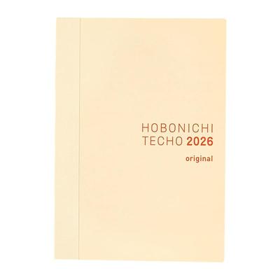 Hobonichi Techo 2026 Original [A6 / 1 страница в день / Январь / Воскресенье - первый день недели]