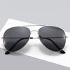 Trendy SunShade Glasses Unisex Eyeglasses Strong Metal Frame PC Lens Sun Protective Eyewear For Adult Unisex Daily Wear