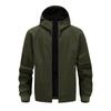 Men S Hooded Casual Workwear Short Jacket Fashion Outerwear