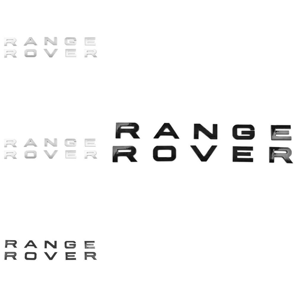 Эмблема автомобиля Range Rover с зеркальной отделкой для украшения внедорожника