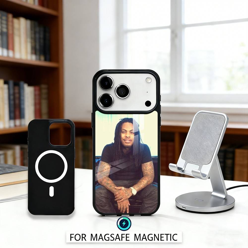 Чехол для телефона рэпера Waka Flocka Flame для iPhone 17, 16, 15, 14, 13, 12, Pro, Max, Магнитный для Magsafe Беспроводной зарядки