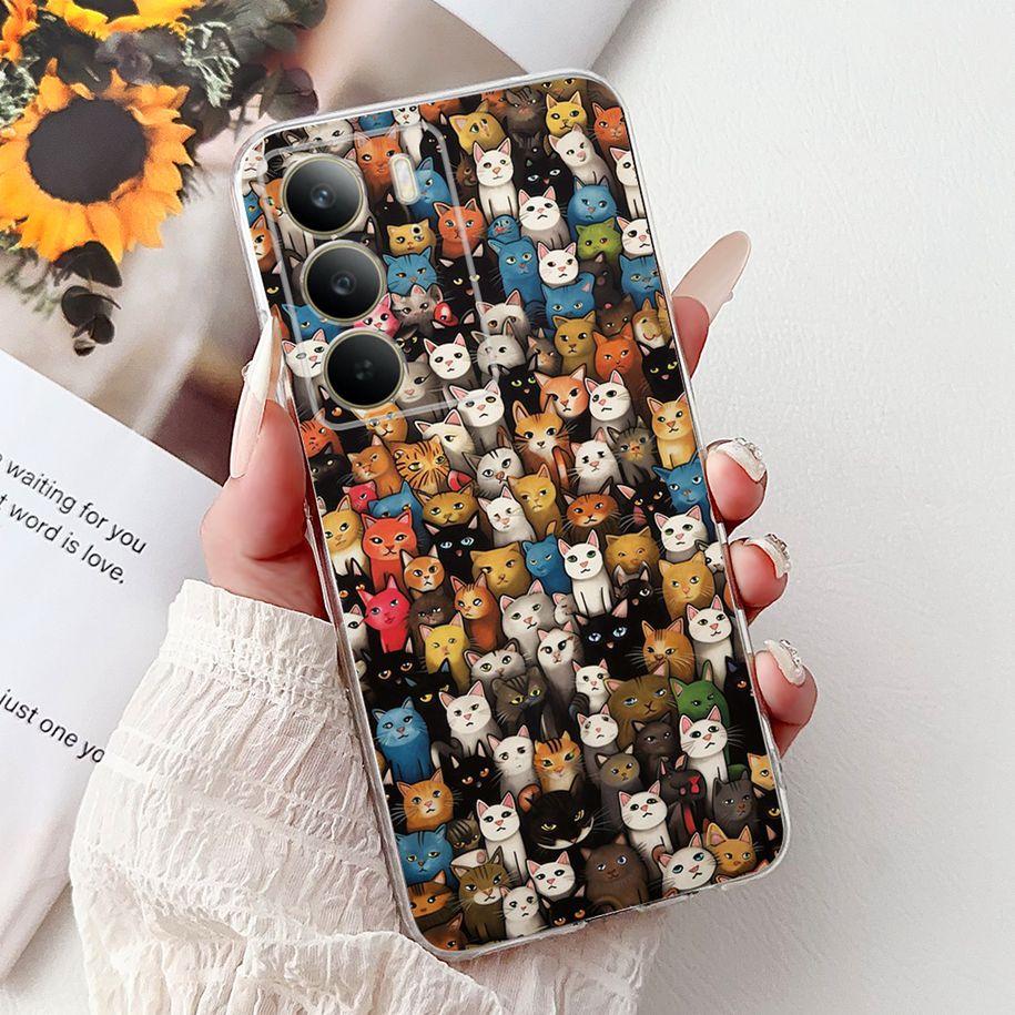 Silicone Case For Realme C75 4G Cover Cool Machine Panda Animals Soft Clear Slim Shockproof Bumper For RealmeC75 C 75 2024 Coque