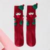 Рождественские праздничные носки, милые, мягкие, новинка, женские, для рождественского Дня матери