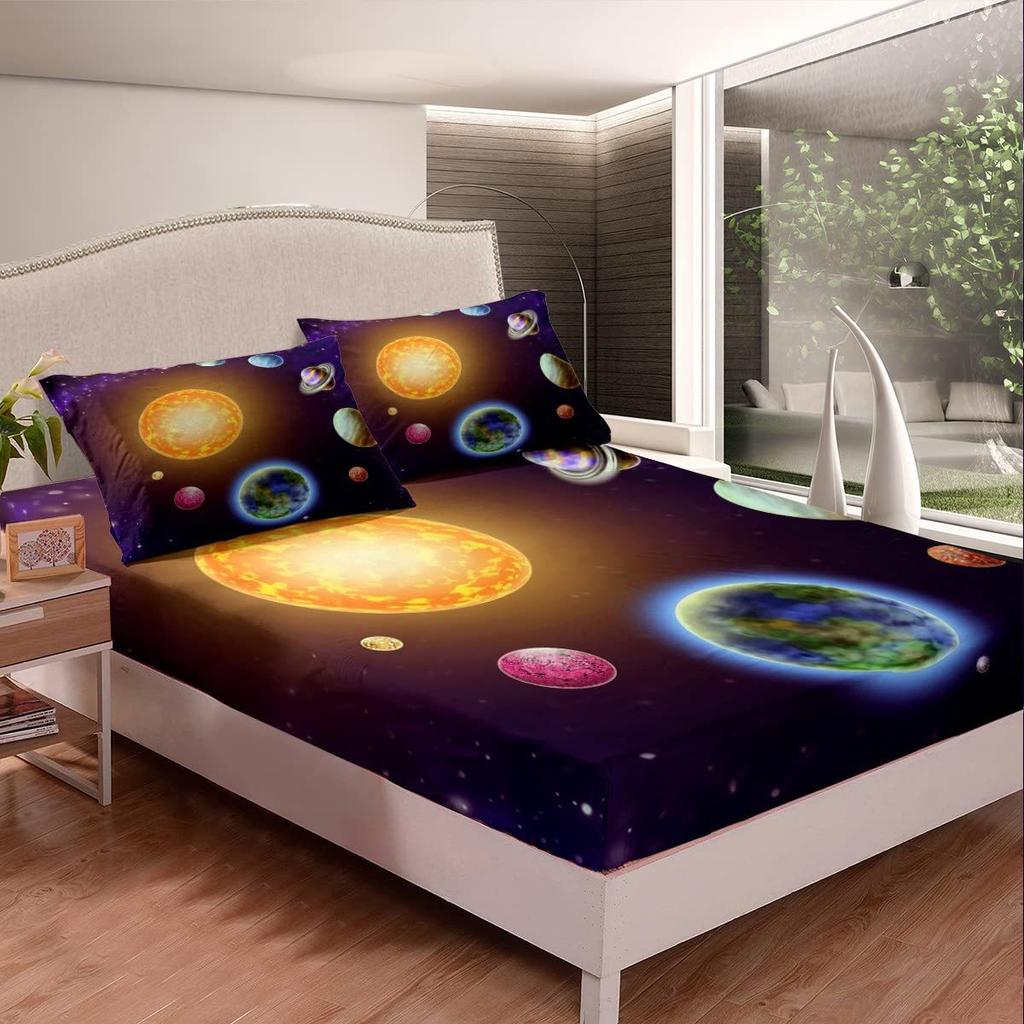 Матрас с рисунком геймпада, трехкомпонентный комплект постельного белья с цифровой печатью для взрослых и детей