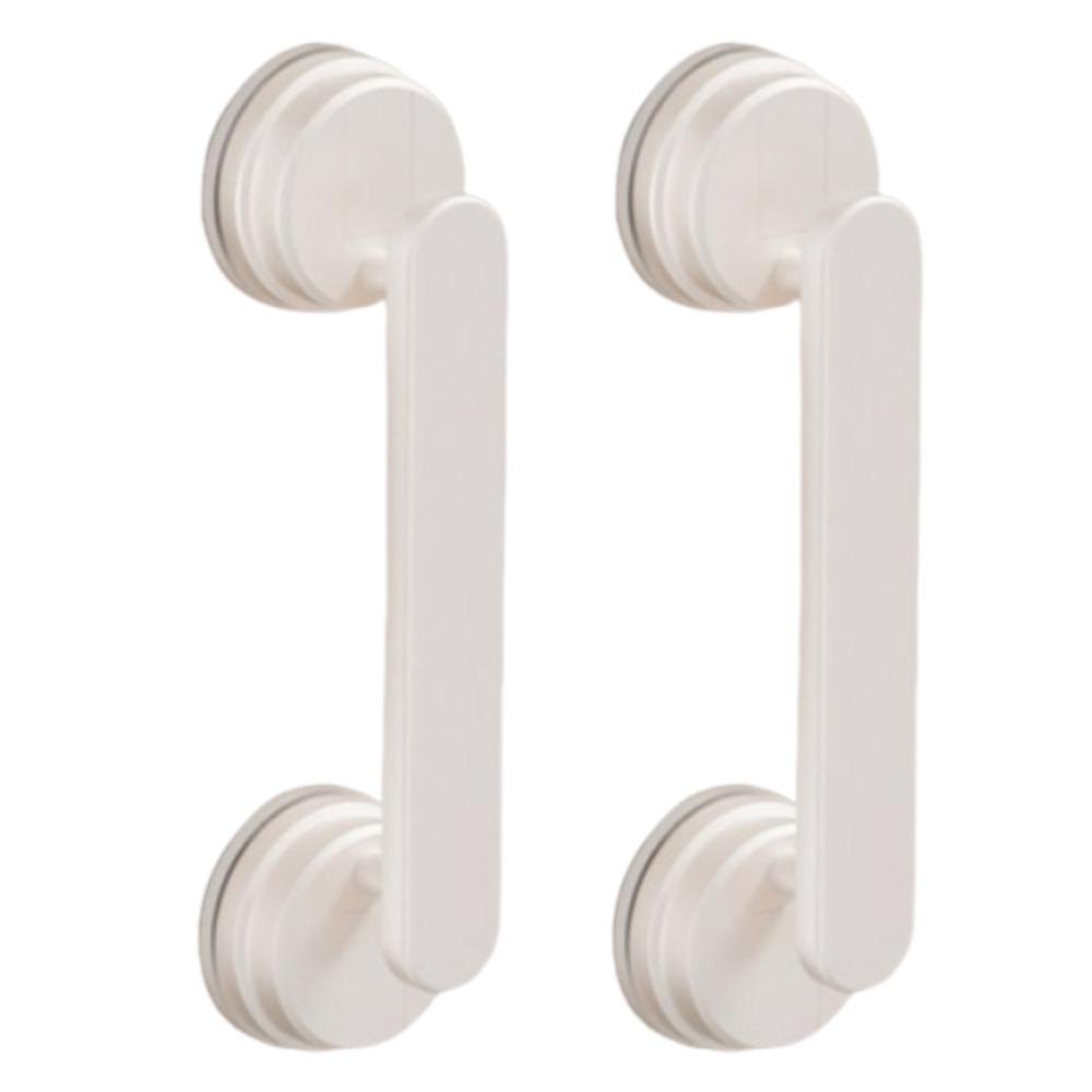 1/2Pcs Removable Sliding Door Handle Anti-slip Bathroom Shower Auxiliary Handle Bathtubs