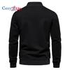 Cozy Up New Spring Mens Stand Collar Jacket Fashion Slim Fit Baseball Outerwear Men Solid Casual Zipper Autumn Jackets Coat Man Clothing