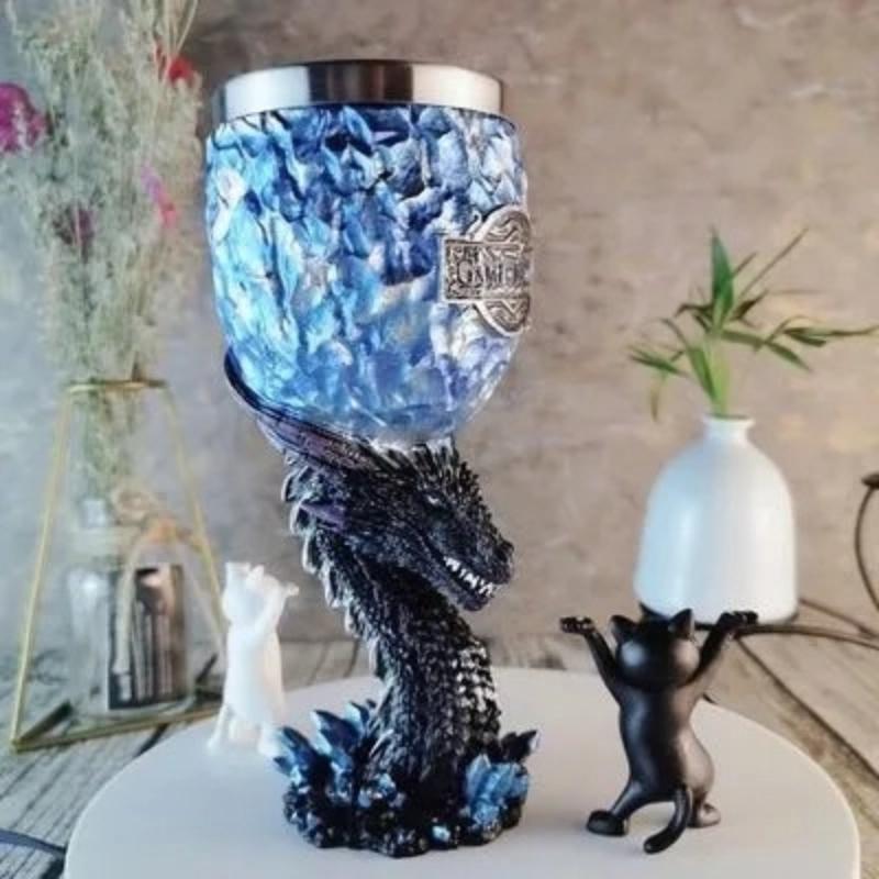 Кружка для пива из нержавеющей стали в винтажном стиле – Большая чашка для кофе и чая для дома, паба или вечеринки