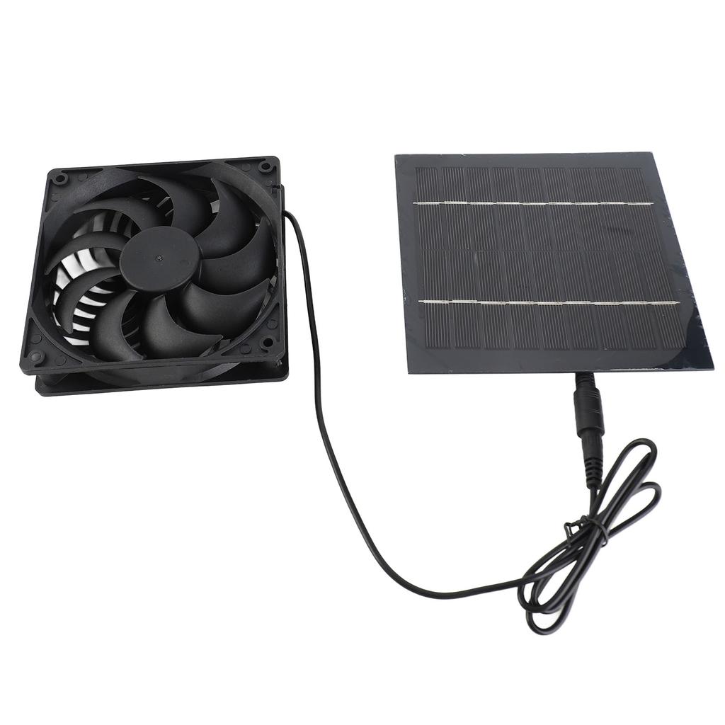 Комплект вентилятора для солнечной панели, вытяжка для курятника, товары для дома и улицы, 5 Вт, 6 В, водонепроницаемость IP65