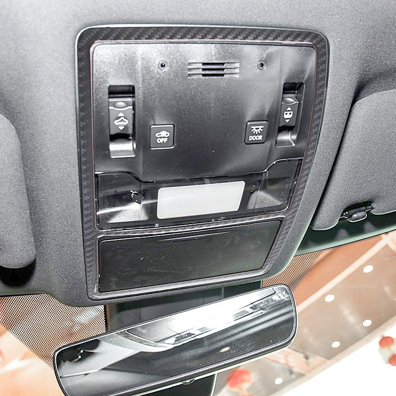 Углеродное волокно, автомобильные передние и задние лампы для чтения, декоративная накладка, полоски, наклейки для интерьера Lexus RX300