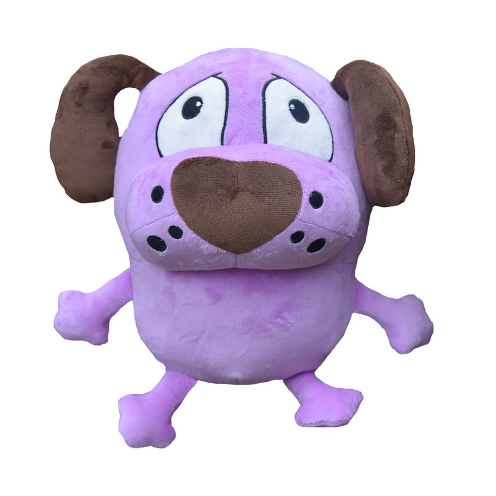 Adorable Plush Purple Dog Toy for Kids Soft and Cuddly Stuffed Animal with Big Eyes and Floppy Ears, 12 Inches