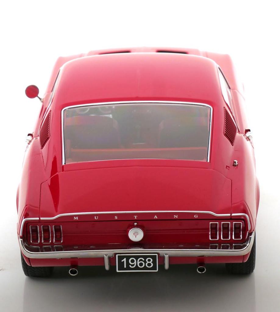 FREESTYLE KK Scale 1/18 Scale Ford Mustang GT Fastback 1968 Red (Finished Product) KKDC181392