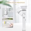 Electric Cleaning Brush Spin Scrubber Handheld Cordless 2 Speeds with Extension Rod for Bathroom Bathtub Toilet Wall Tile Floor