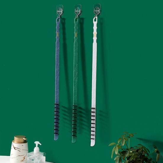 Washing Machine Cleaning Brush 360 Degree Curling Anti-break Detachable Drum Washing Machine Crevice Brush Cleaning Tool Stiff Dense Bristle